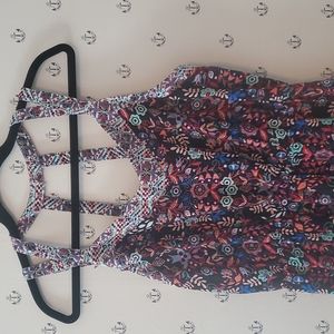 Xhilaration Large Floral Maxi Dress